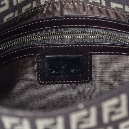 Fendi Zucchino Baguette Brown 6 of 7