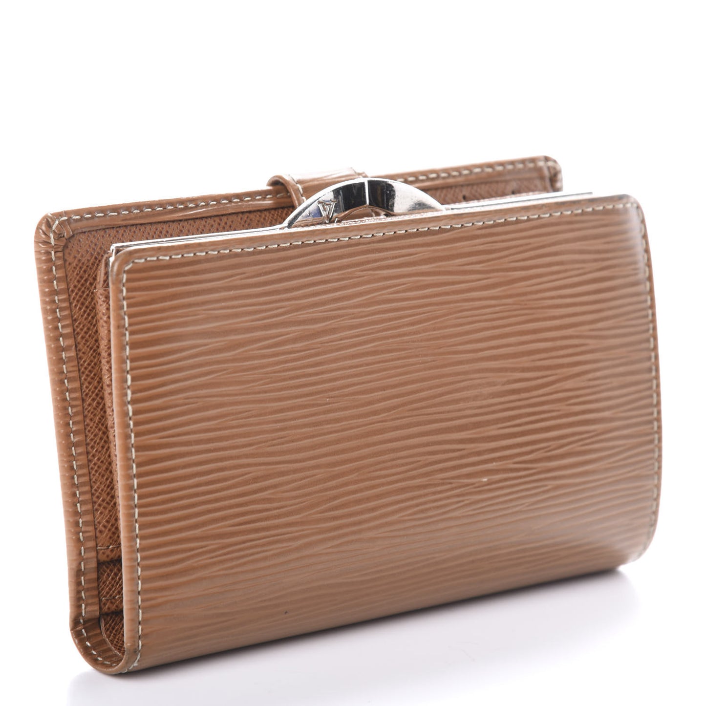 Epi French Purse Wallet Cannelle