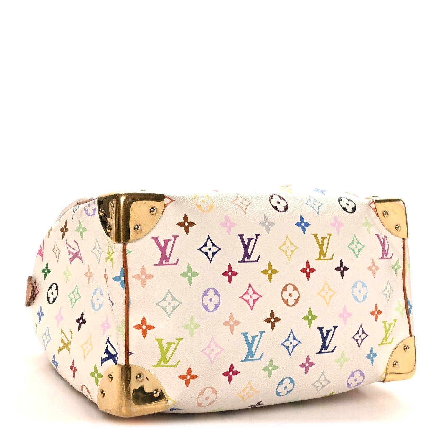 Louis Vuitton Monogram Multicolor Speedy 30 White 4 of 10