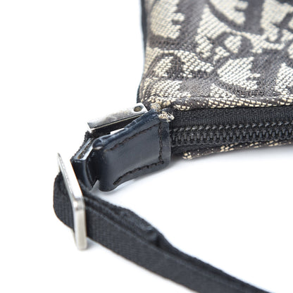 Christian Dior Monogram Shoulder Bag Pochette Black 8 of 8