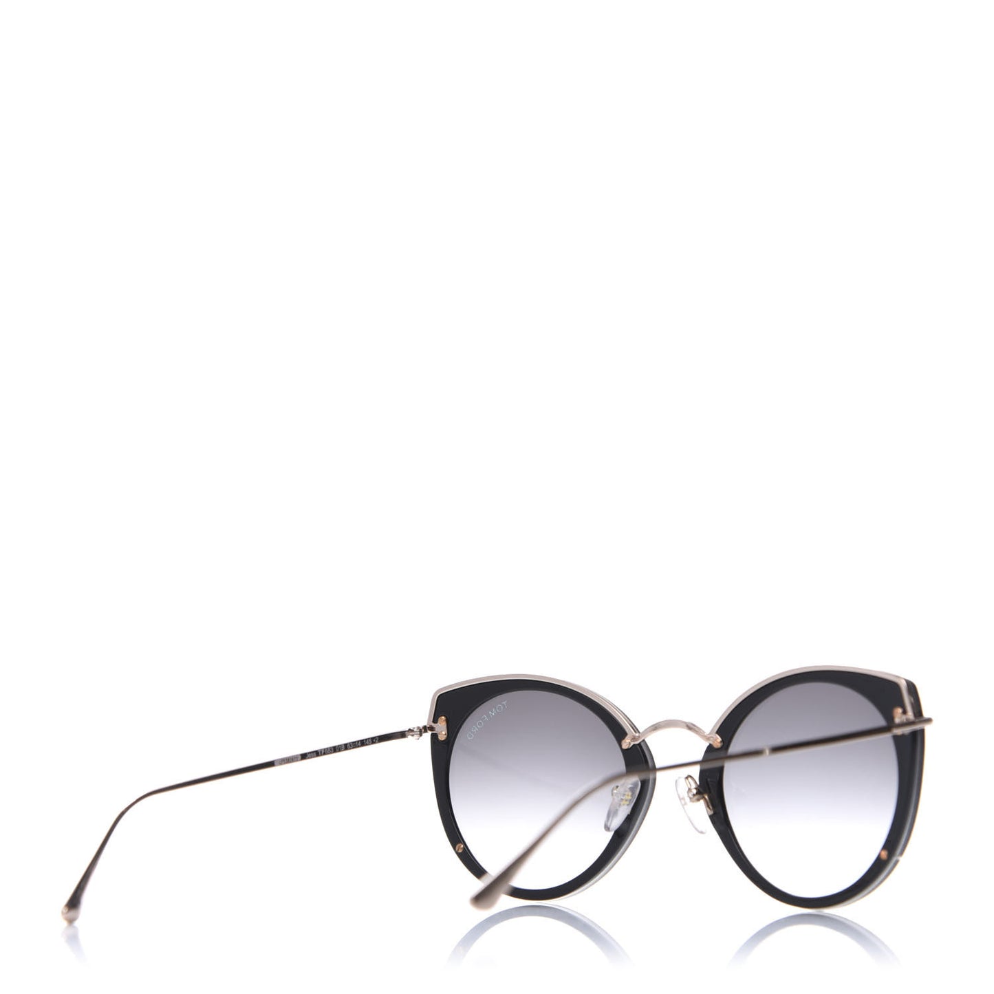 Jess Cat Eye Sunglasses TF683 Black