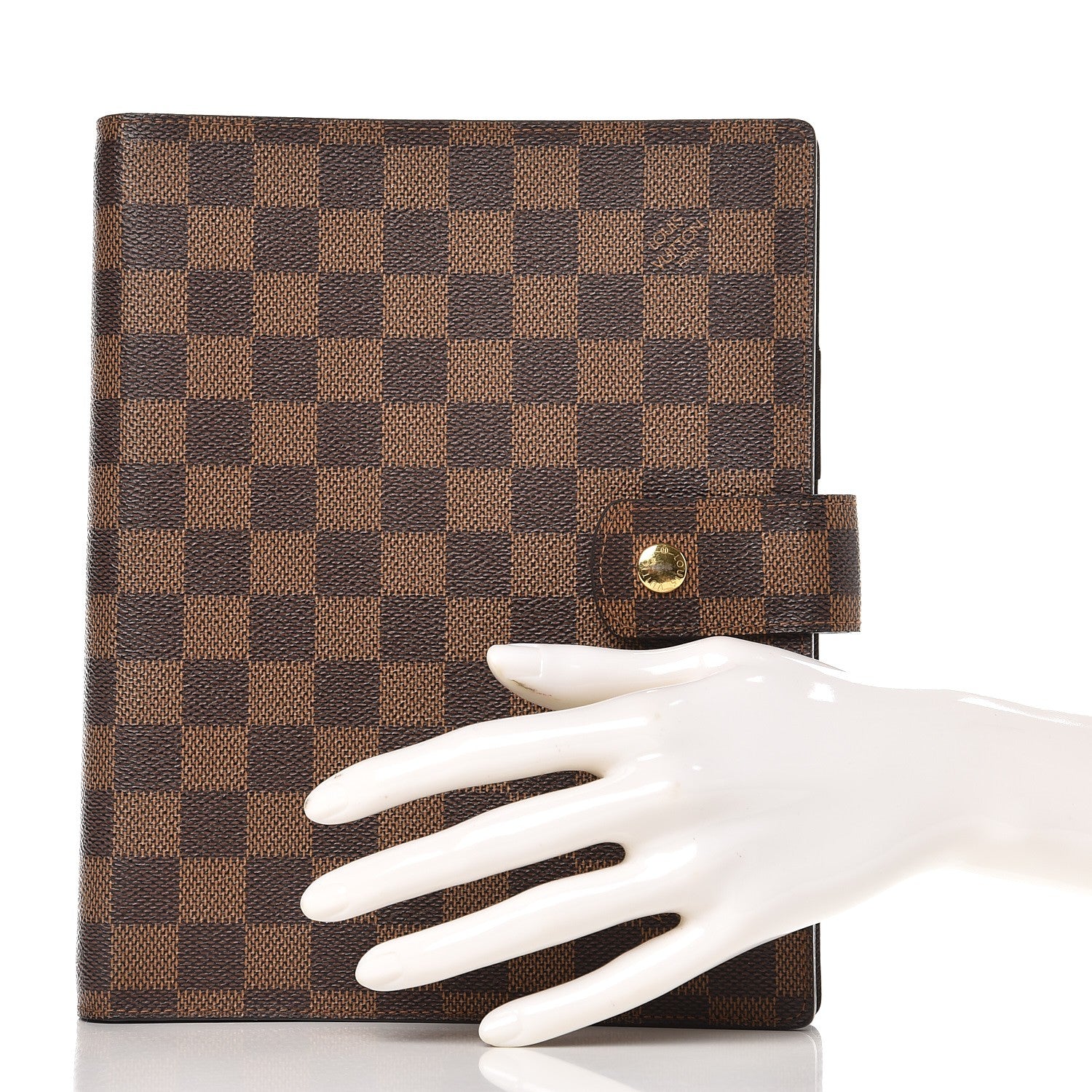Louis Vuitton Damier Ebene Large Ring Agenda Cover 2 of 6