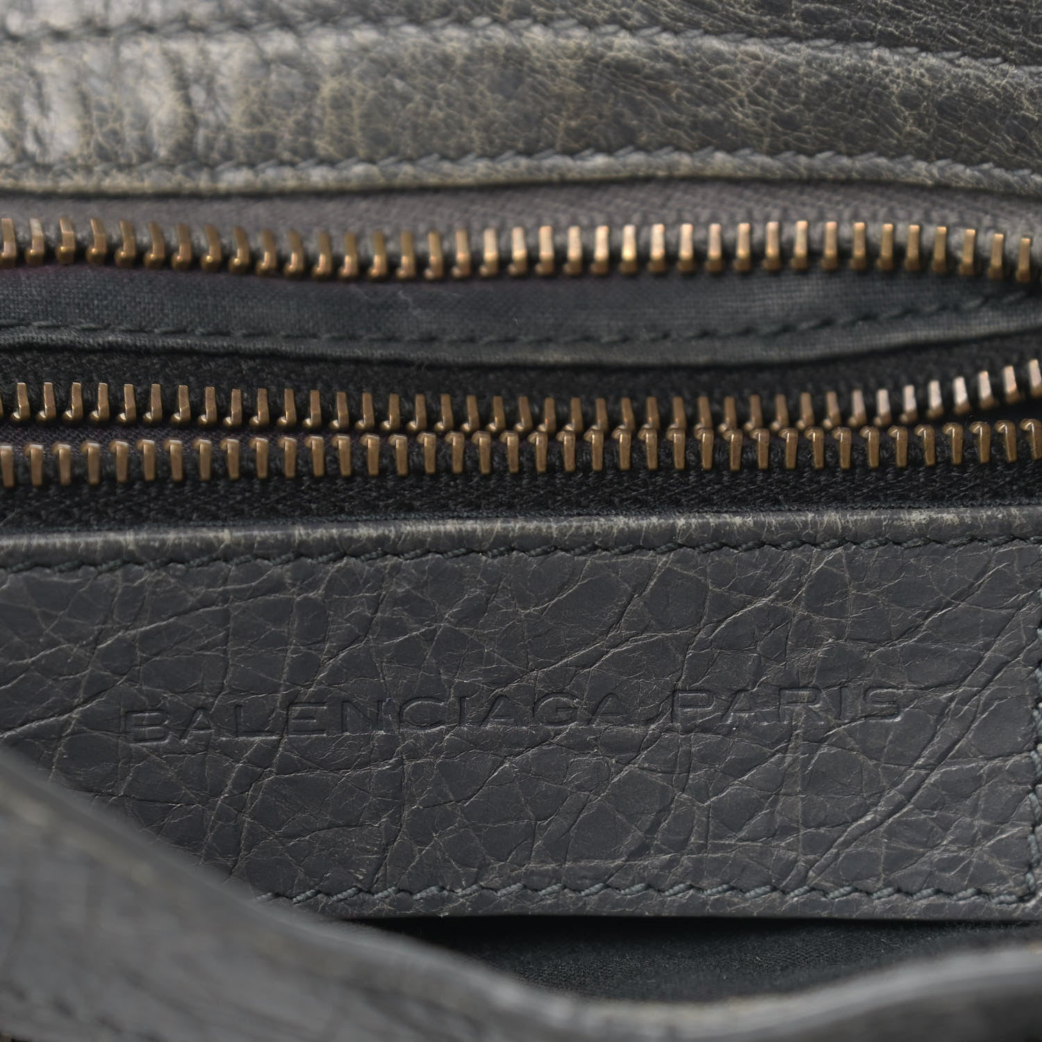 Balenciaga Agneau Classic Hardware Mini City Gris Tarmac 6 of 12