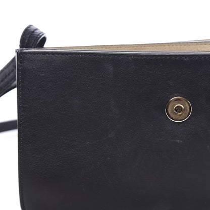 Chloe Suede Calfskin Small Faye Shoulder Bag Full Blue Mustard 8 of 13