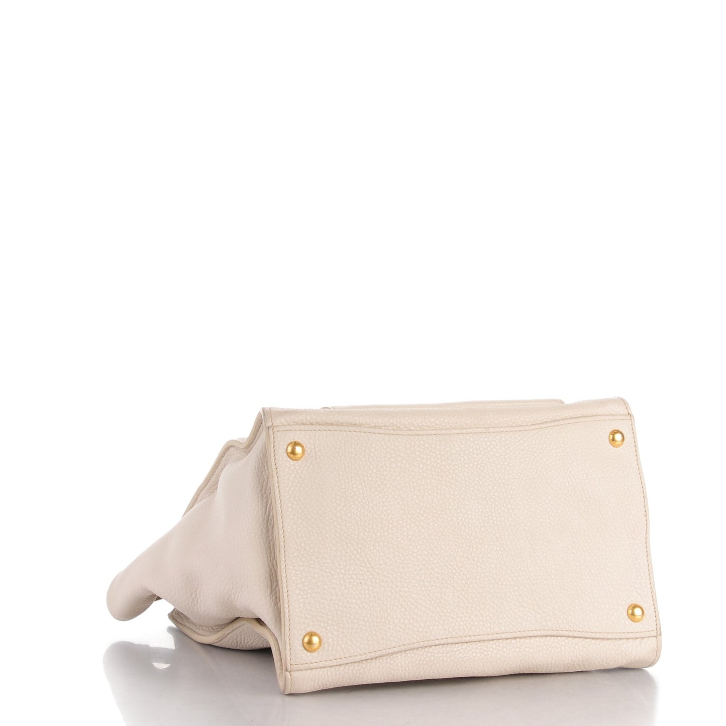 Vitello Daino Shopping Tote Talco