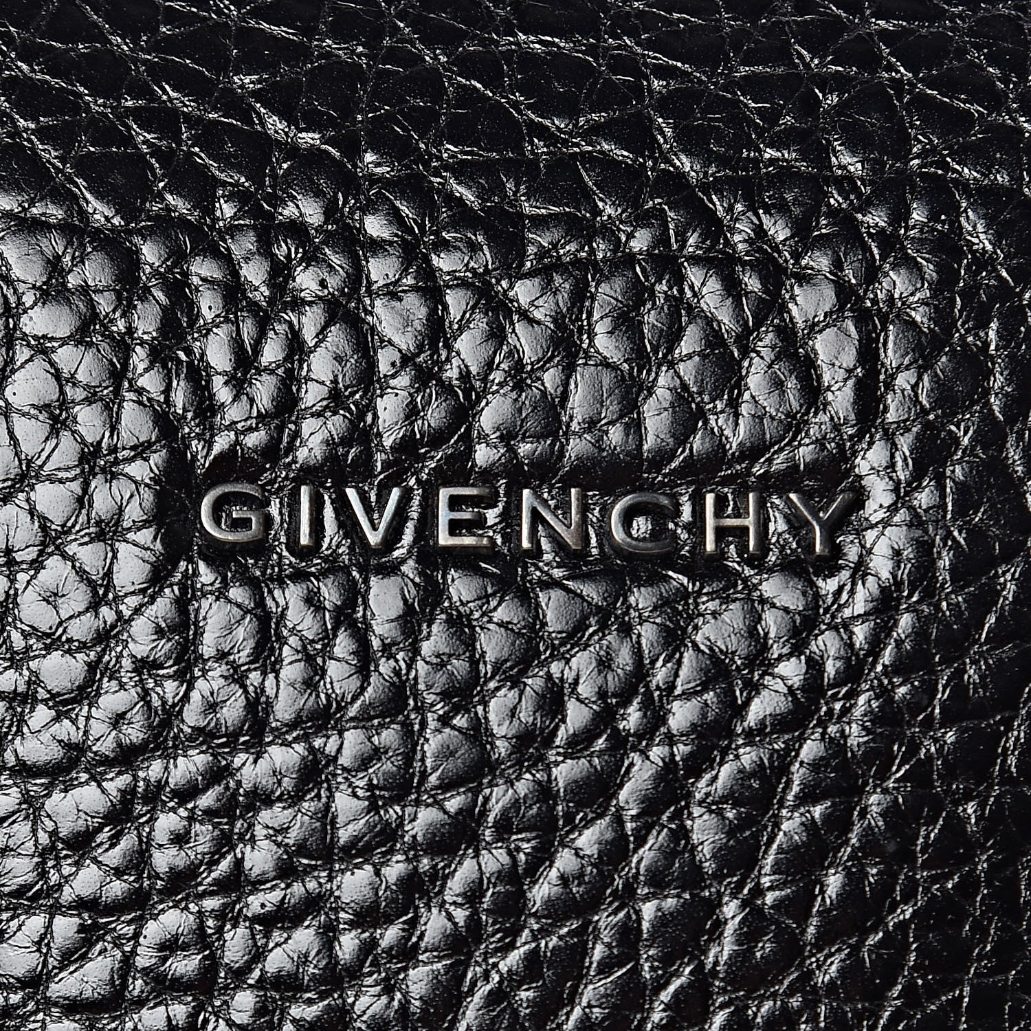 Givenchy Glazed Pebbled Calfskin Medium Lucrezia Black 8 of 10