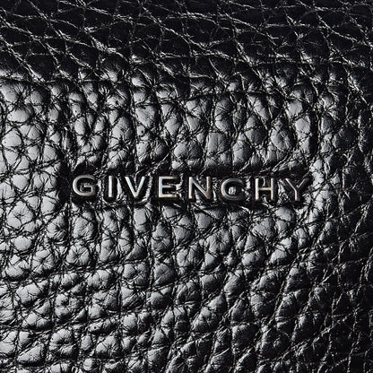 Givenchy Glazed Pebbled Calfskin Medium Lucrezia Black 8 of 10
