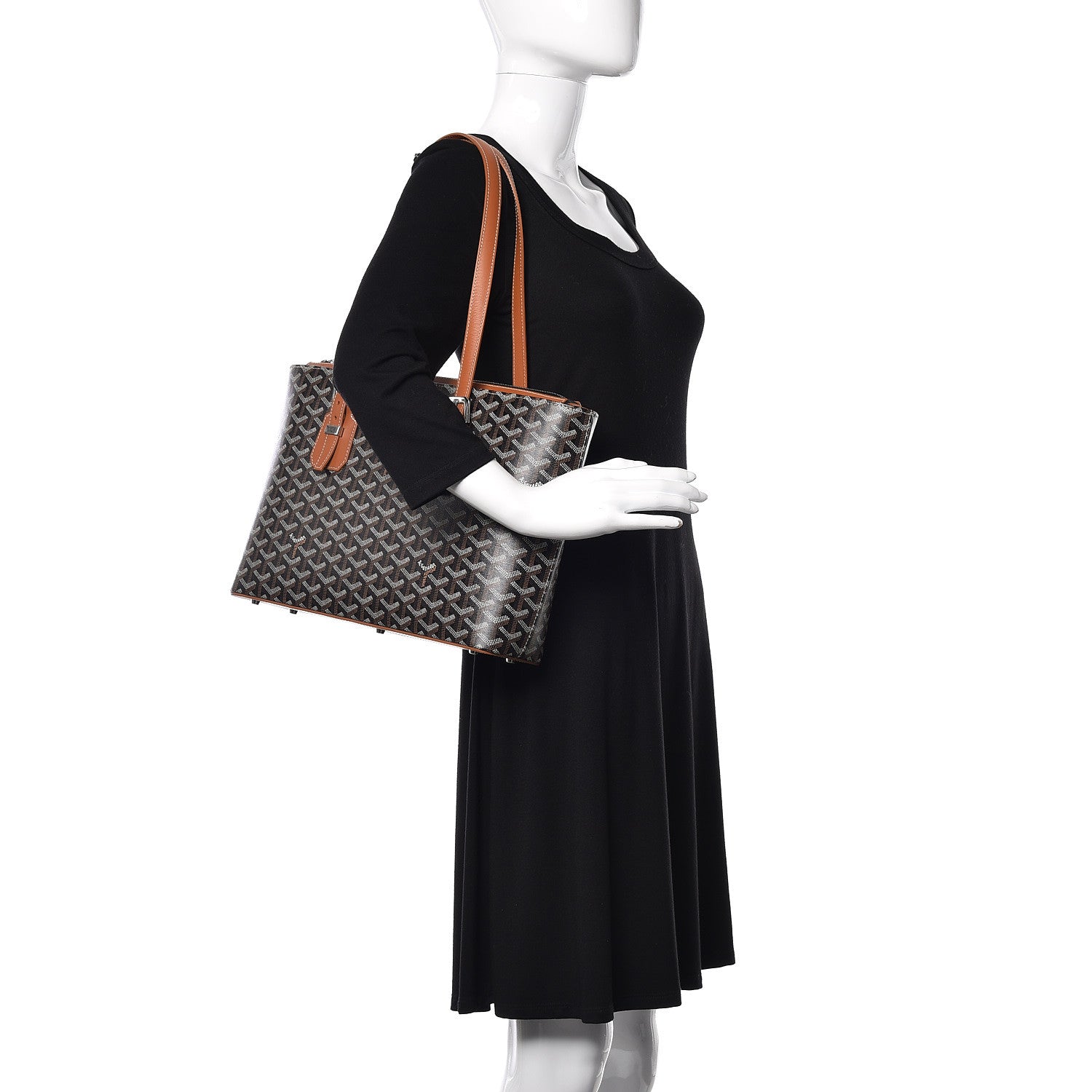 Goyard Goyardine Okinawa PM Black Gold 2 of 9