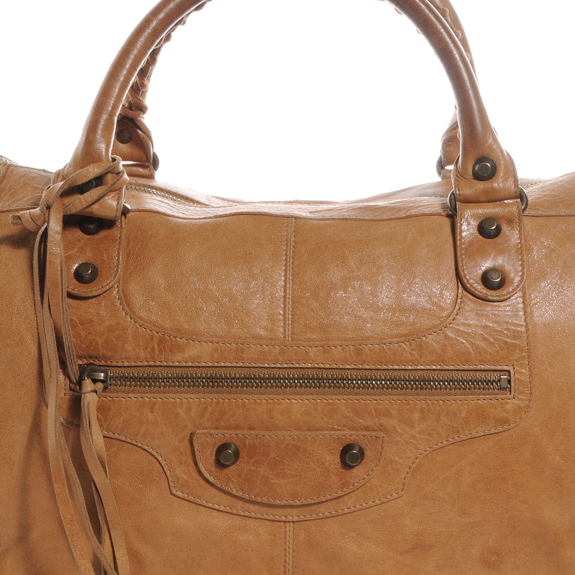 Balenciaga Chevre Work Caramel 9 of 9