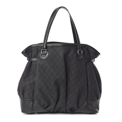 Gucci Monogram Full Moon Tote Black 1 of 9