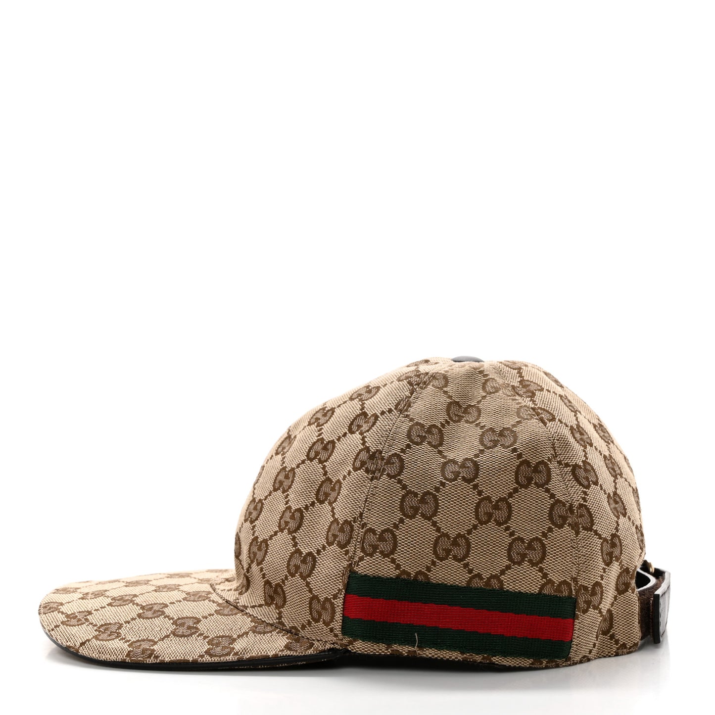 Monogram Web Baseball Hat M Beige Cocoa