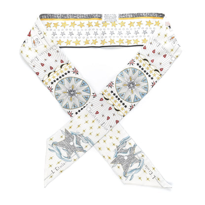 Christian Dior Silk L'Etoile Mitzah Scarf 1 of 3