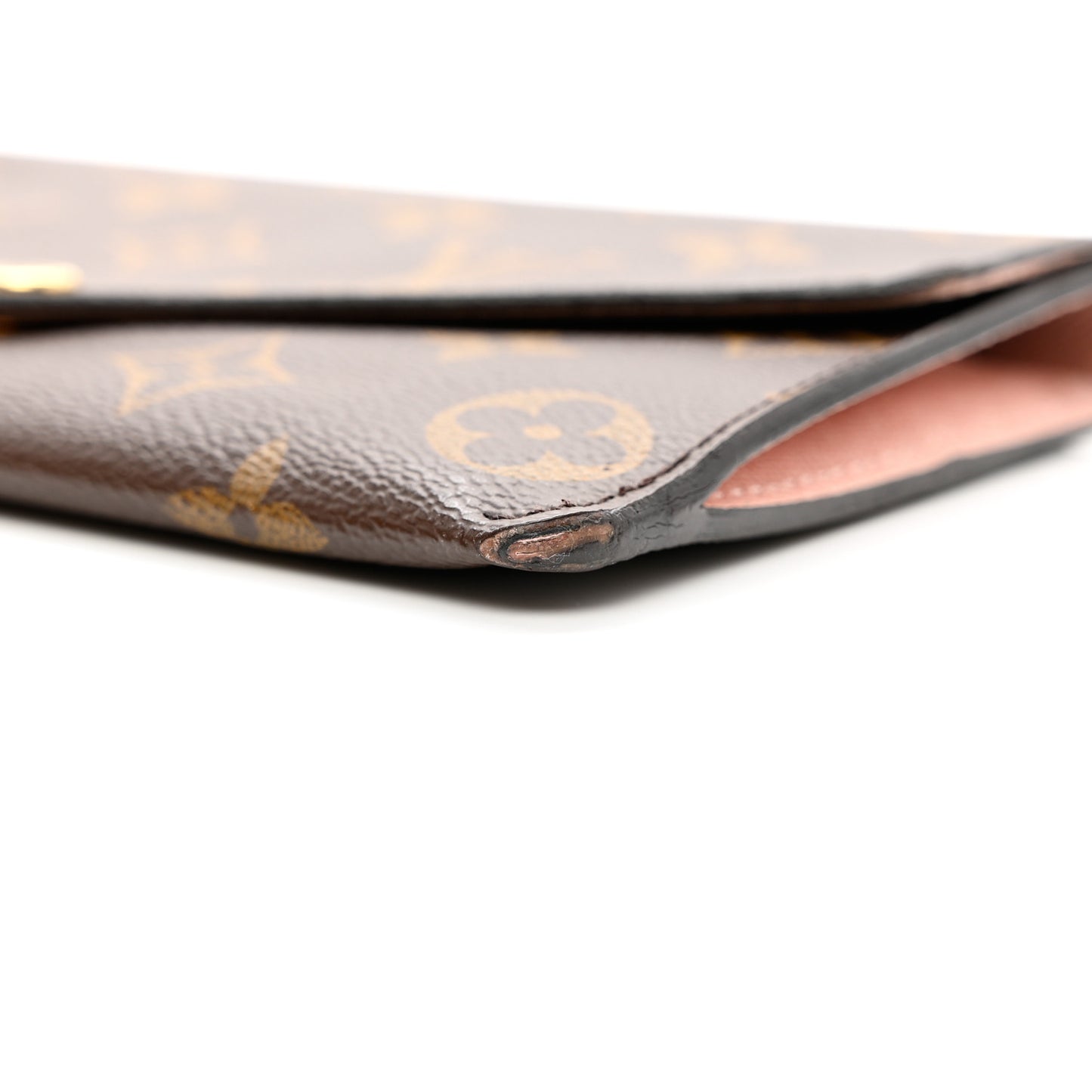Monogram Jeanne Wallet Rose Ballerine