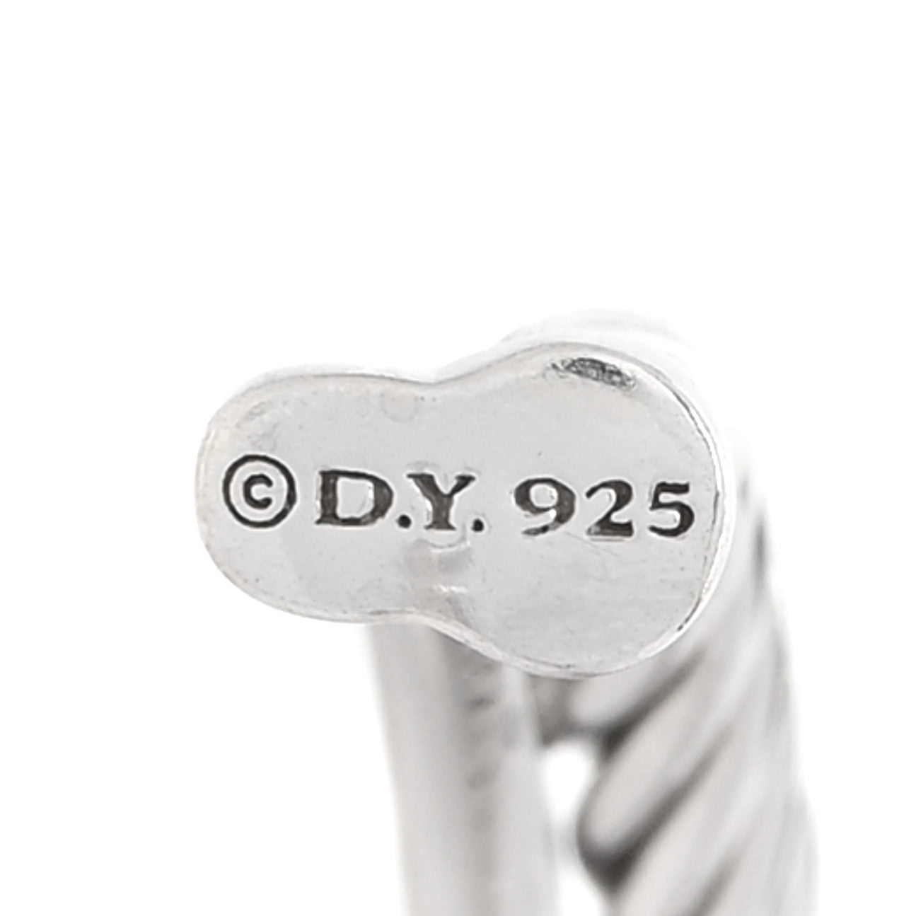 Sterling Silver Diamond Extra Large Crossover Hoop Earrings