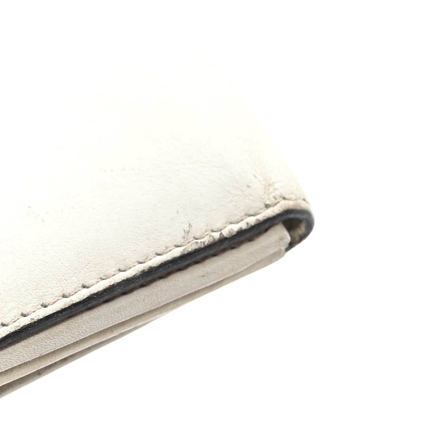 Gucci Monogram Heart French Wallet White 8 of 9