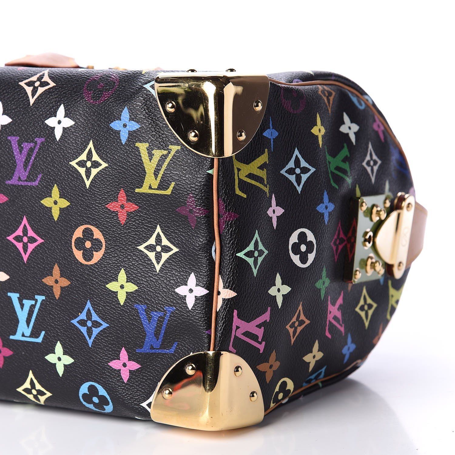 Louis Vuitton Monogram Multicolor Speedy 30 Black 7 of 13