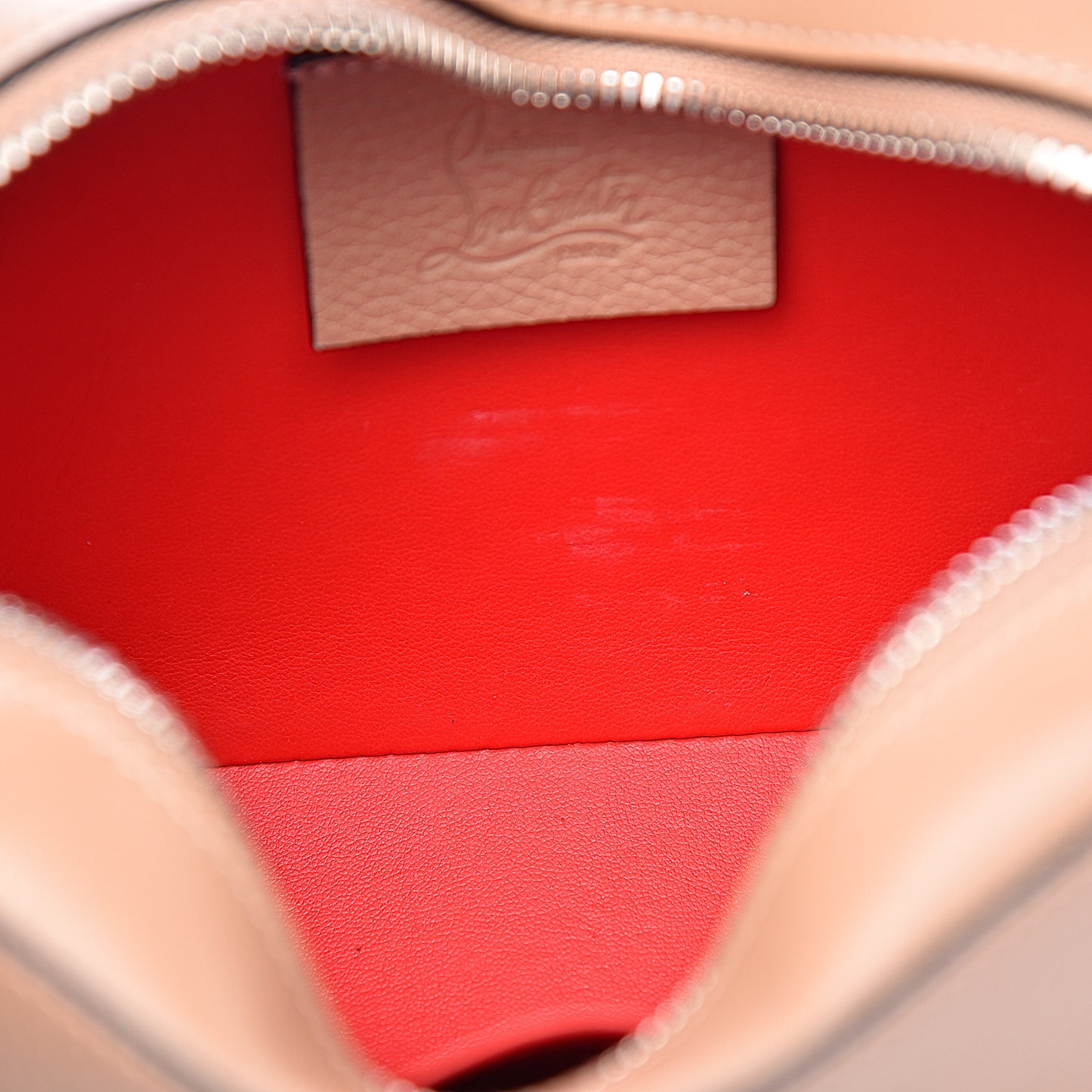 Calfskin Mini Rubylou Crossbody Nude