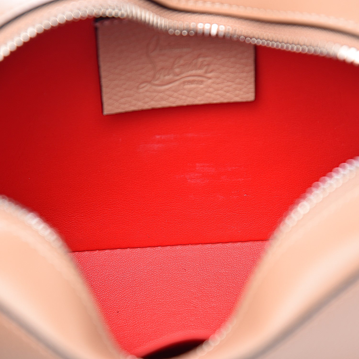 Christian Louboutin Calfskin Mini Rubylou Crossbody Nude 11 of 12