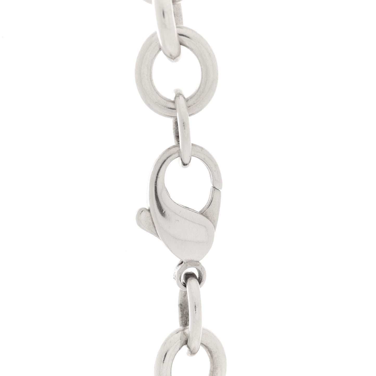 Sterling Silver Heart Tag Necklace