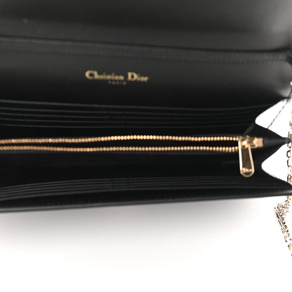 Christian Dior Patent 30 Montaigne Pouch Black 5 of 9