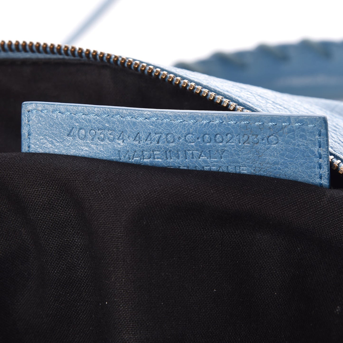 Agneau Classic Hardware Motocross Twiggy Bleu Indigo