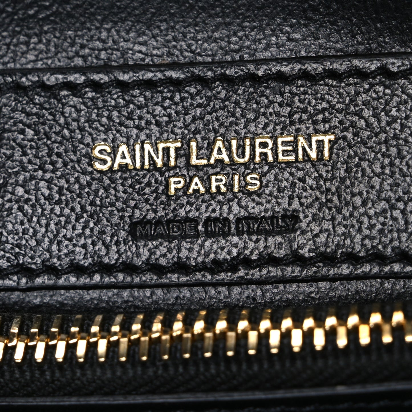 Calfskin Y Quilted Monogram Small Loulou Chain Satchel Black