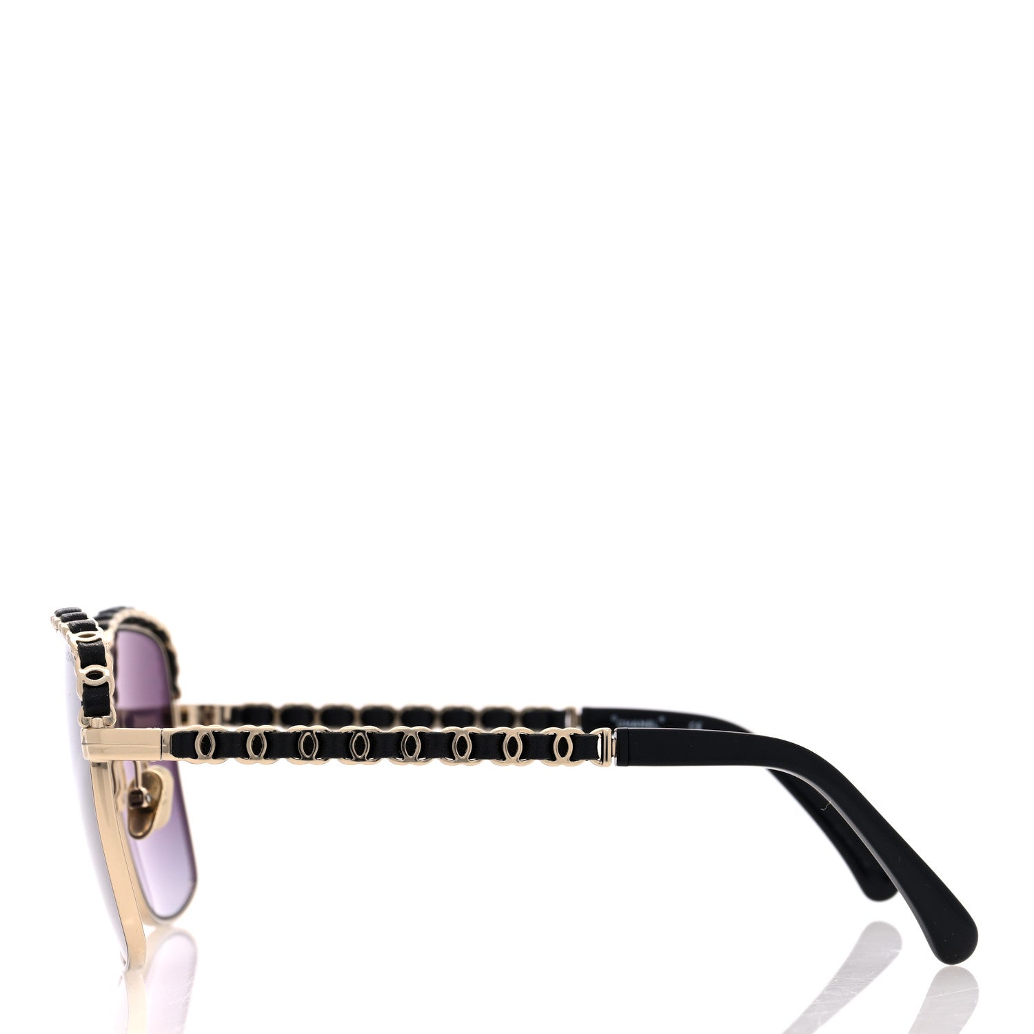 Chanel Metal Square Chain Sunglasses 71369 Grey 4 of 7