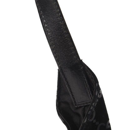Gucci Suede Monogram Hobo Black 10 of 14