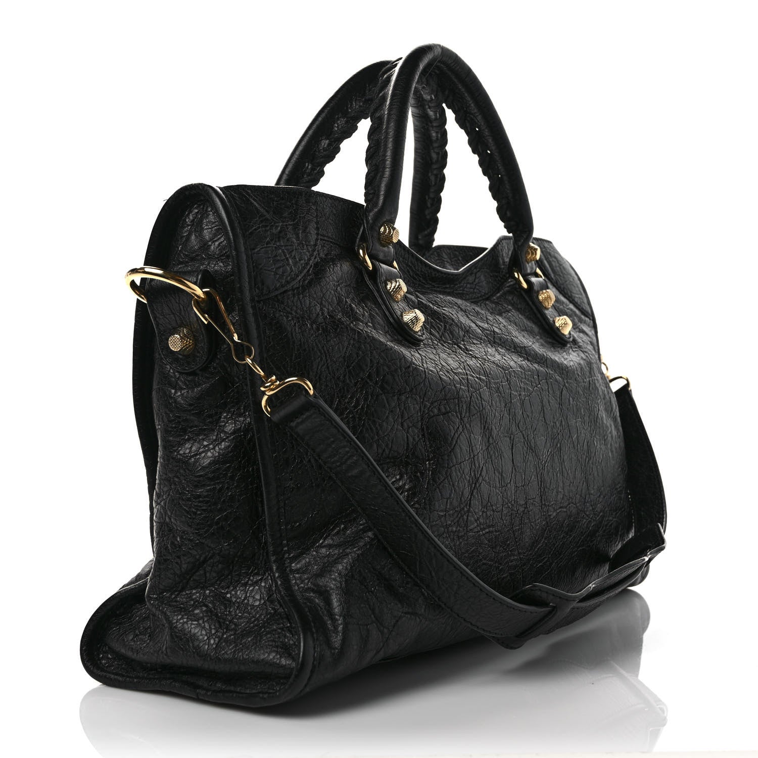 Balenciaga Agneau Giant 12 Gold Hardware City Black 3 of 11