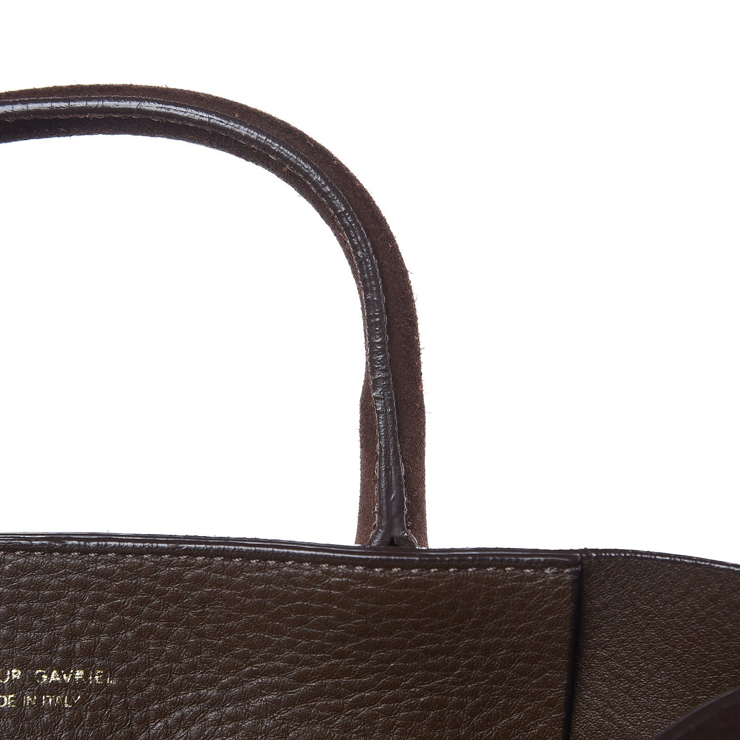 Mansur Gavriel Suede Mini Sun Bag Chocolate 9 of 13