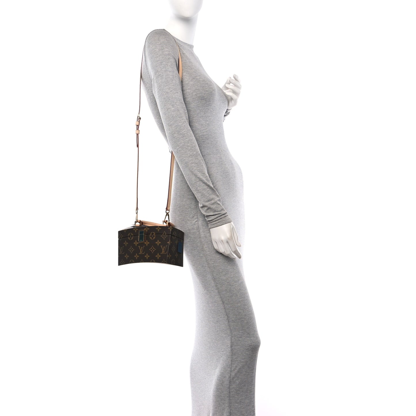 Monogram Iconoclasts Frank Gehry Twisted Box Bag