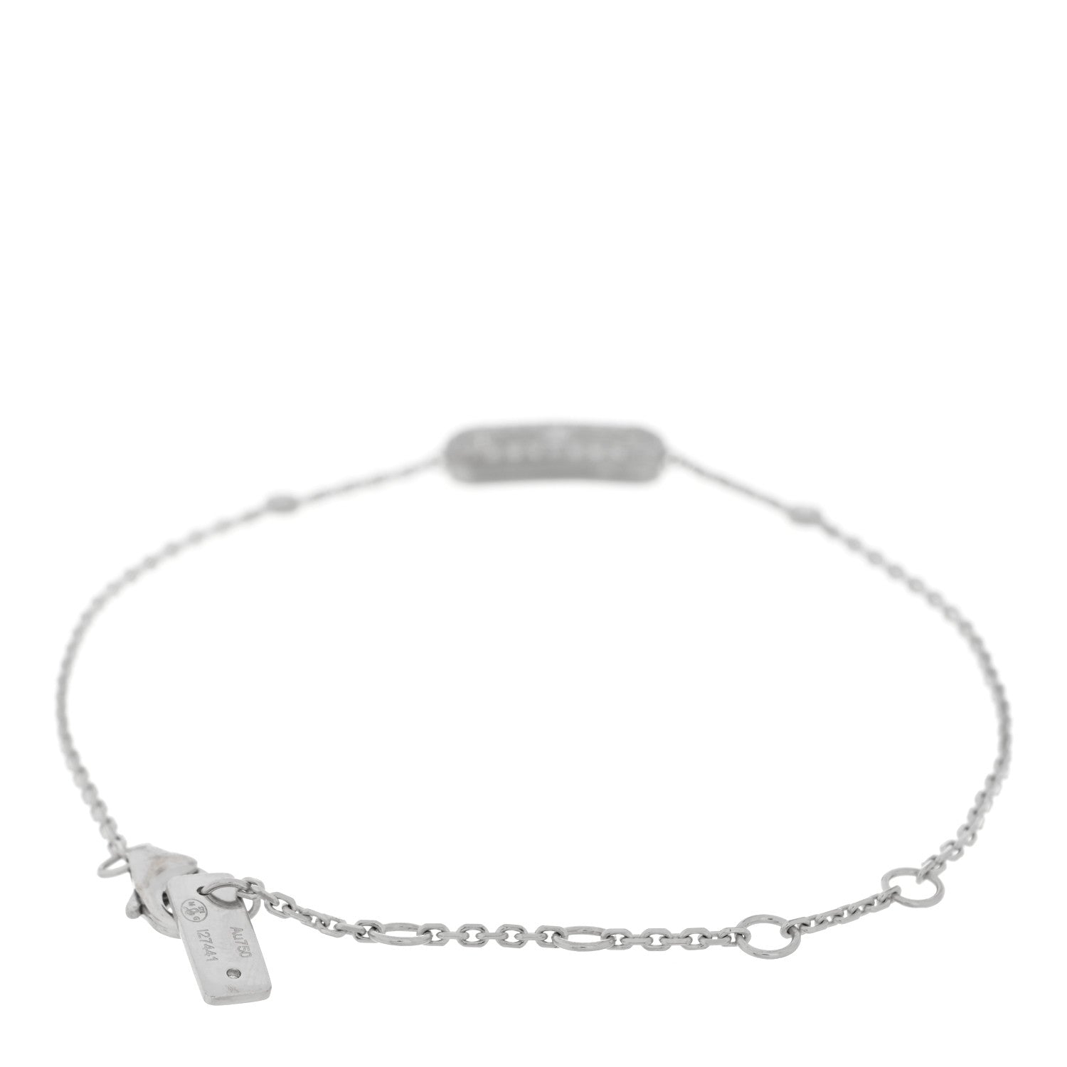 Messika 18K White Gold Diamond Move Uno Pave Bracelet 2 of 4