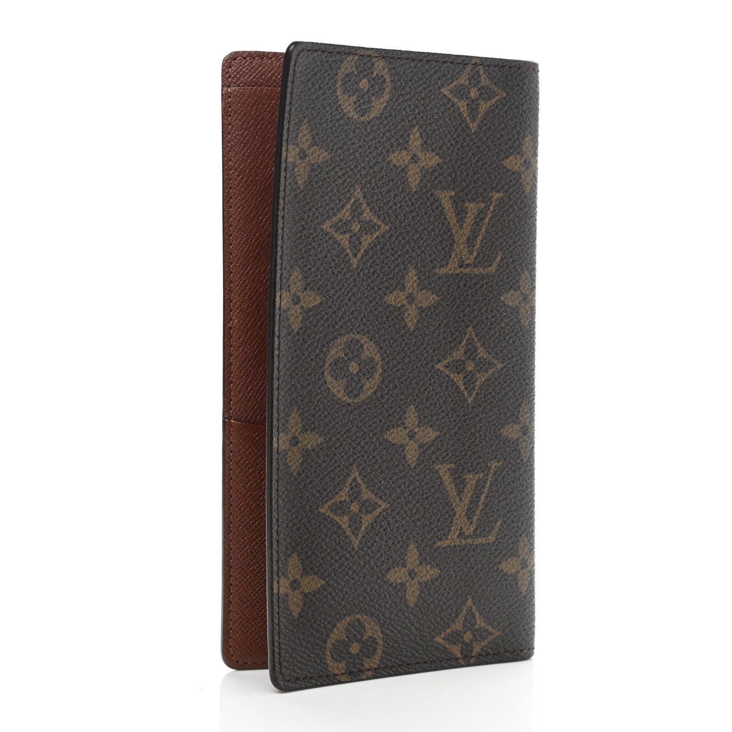 Louis Vuitton Monogram Porte Valeurs Checkbook Wallet 3 of 7
