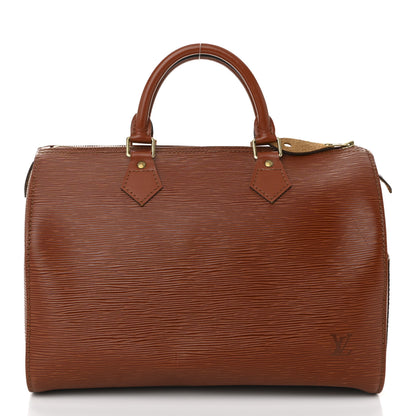 Louis Vuitton Epi Speedy 30 Kenyan Fawn 1 of 12