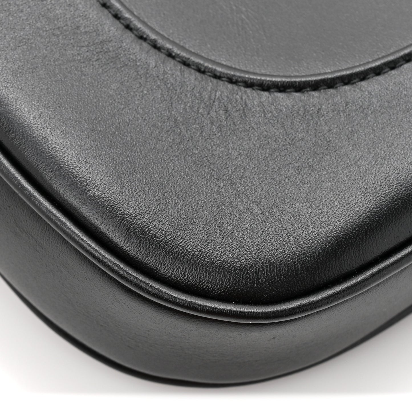 Calfskin Small Jackie Shoulder Bag Black