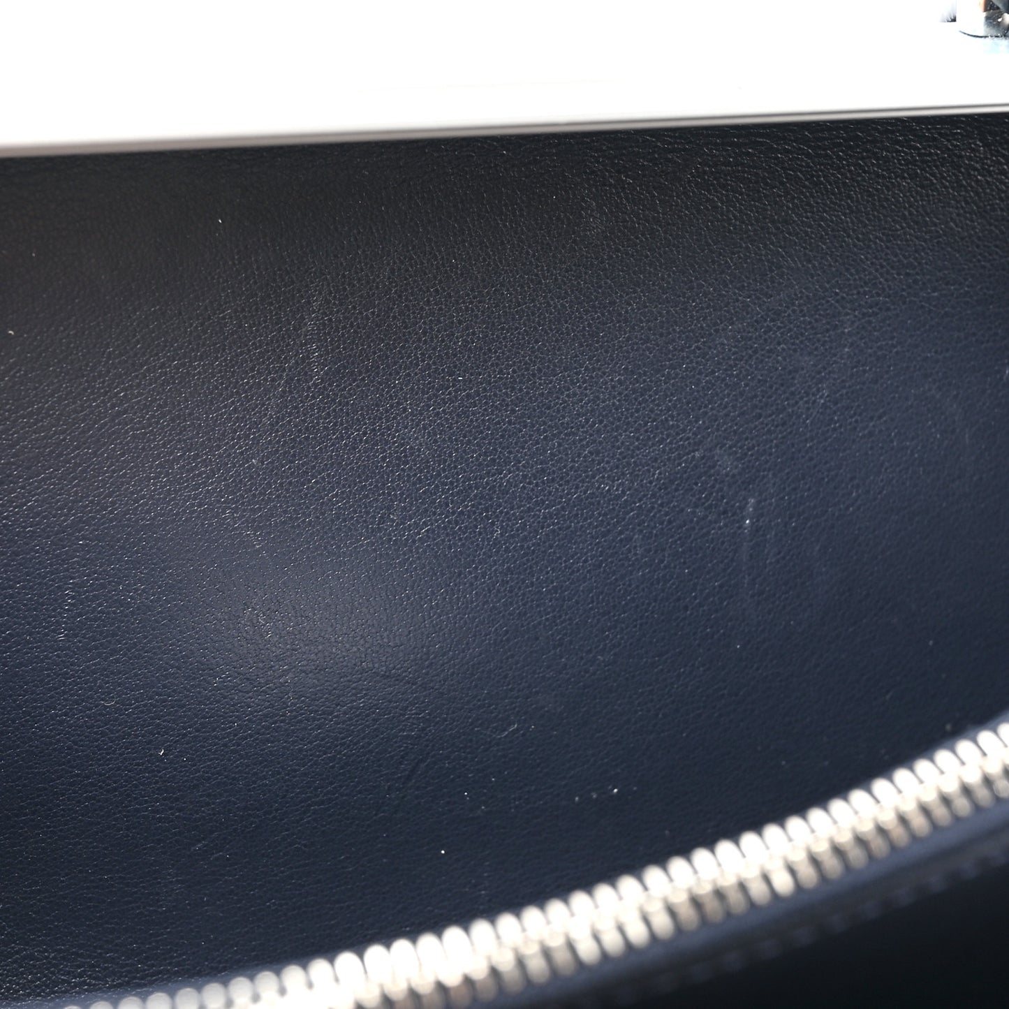 X RIMOWA Aluminum Personal Clutch On Strap Bleu