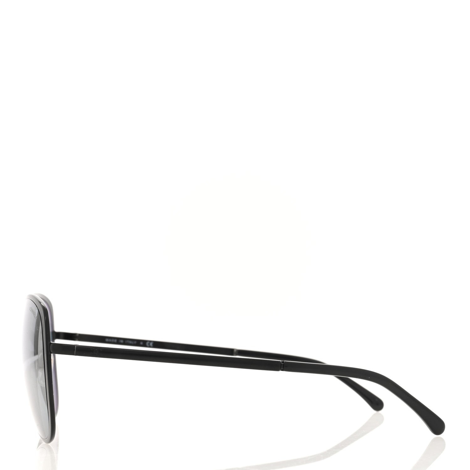 Chanel Pilot Summer Aviator Sunglasses 4223 Black 3 of 8