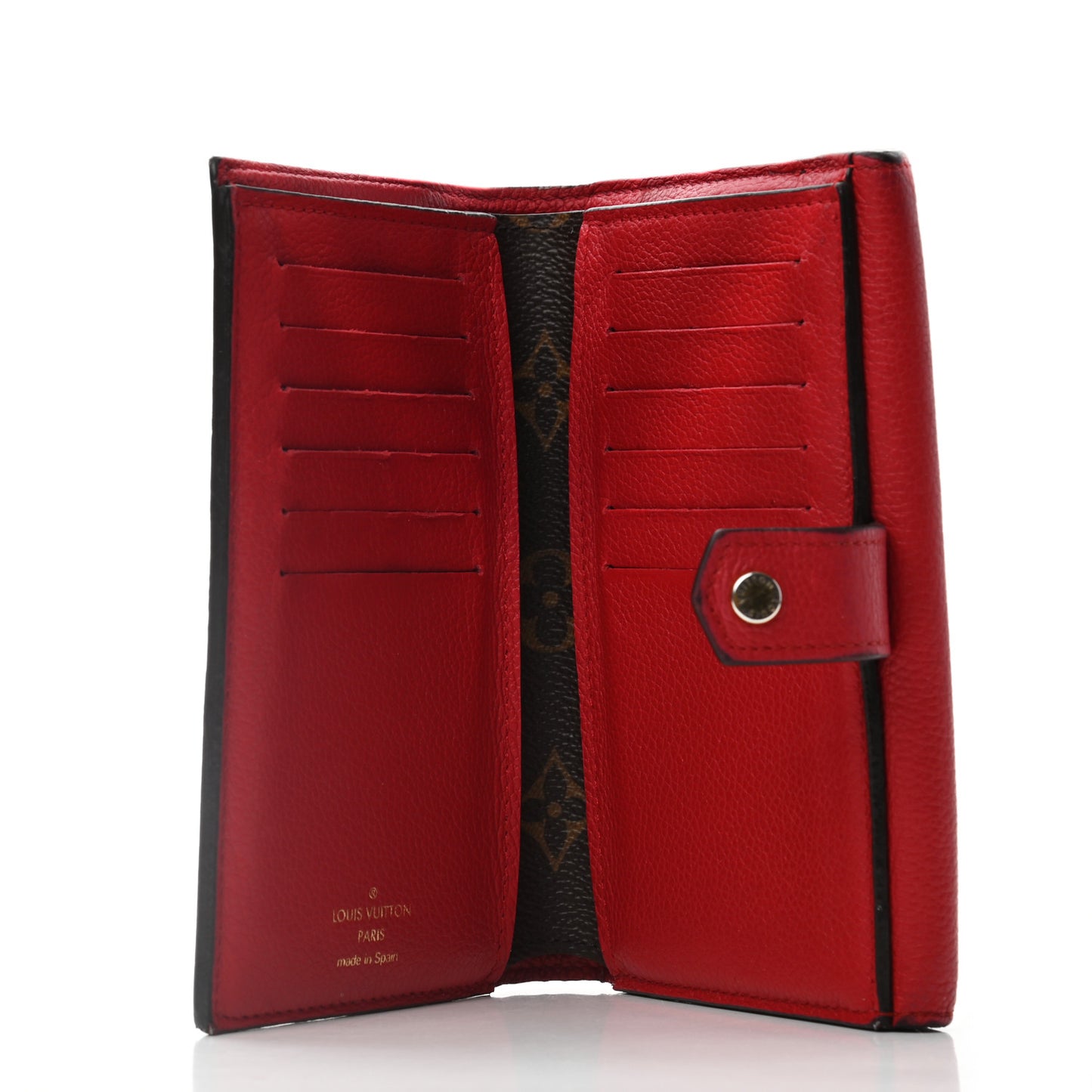 Monogram Pallas Compact Wallet Cherry