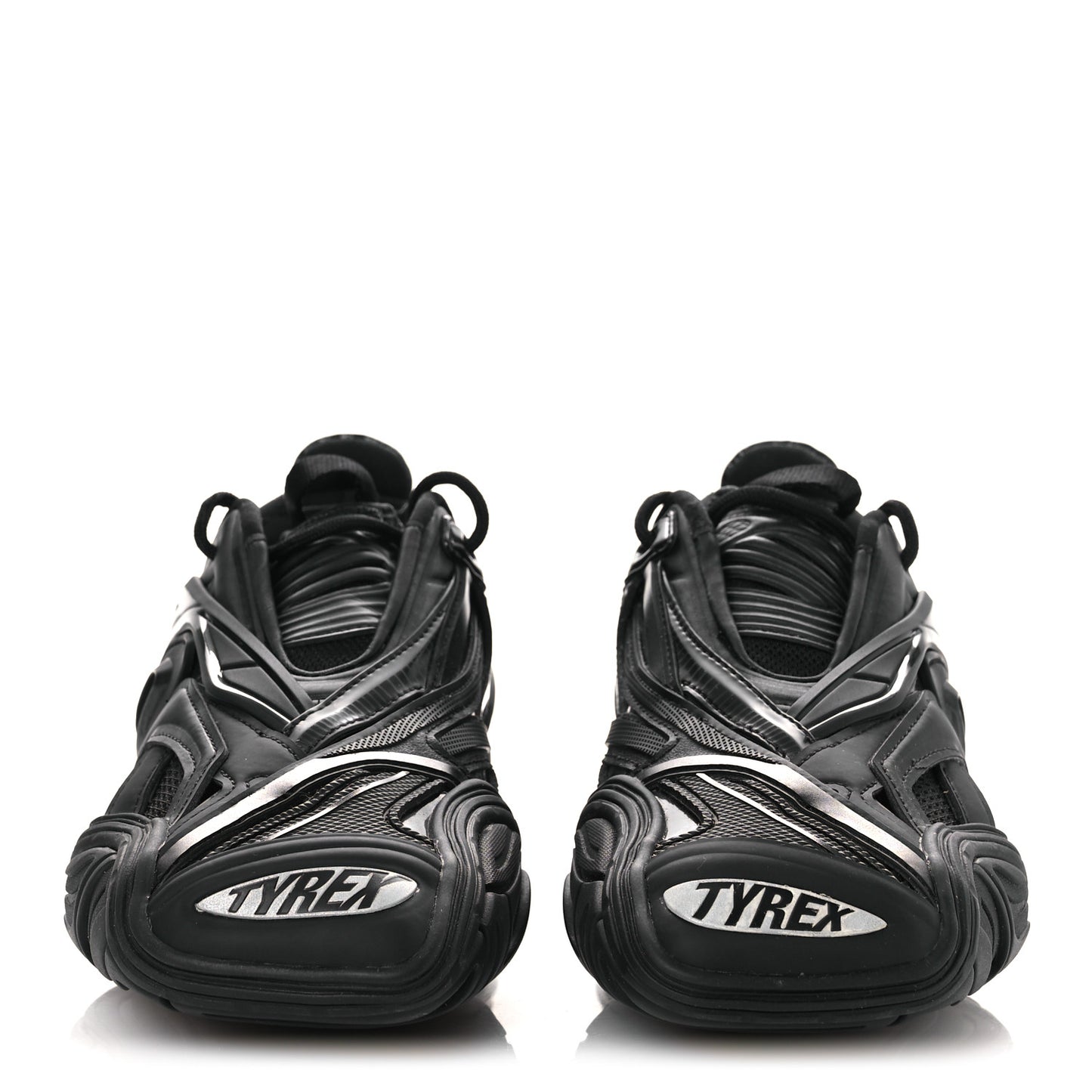Rubber Mesh Womens Tyrex Sneakers 39 Black