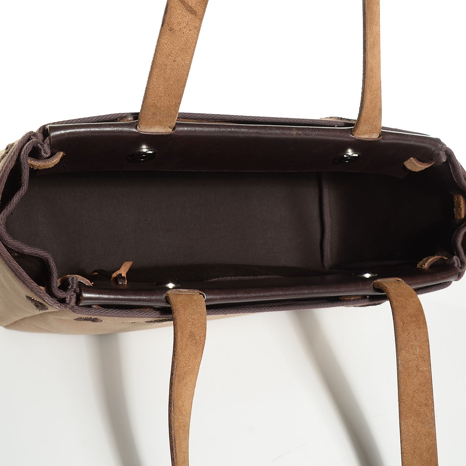Hermes Toile Herbag Cabas Ebene 6 of 10