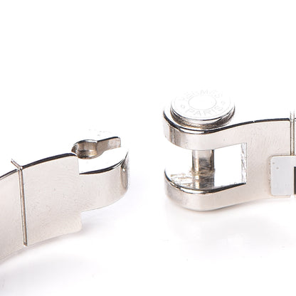 Hermes Enamel Printed Narrow Charniere Cuirs Marins Hinged Bracelet S Quadrichromie 5 of 6
