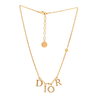 Christian Dior Crystal Dio(r)evolution Necklace Gold 3 of 6