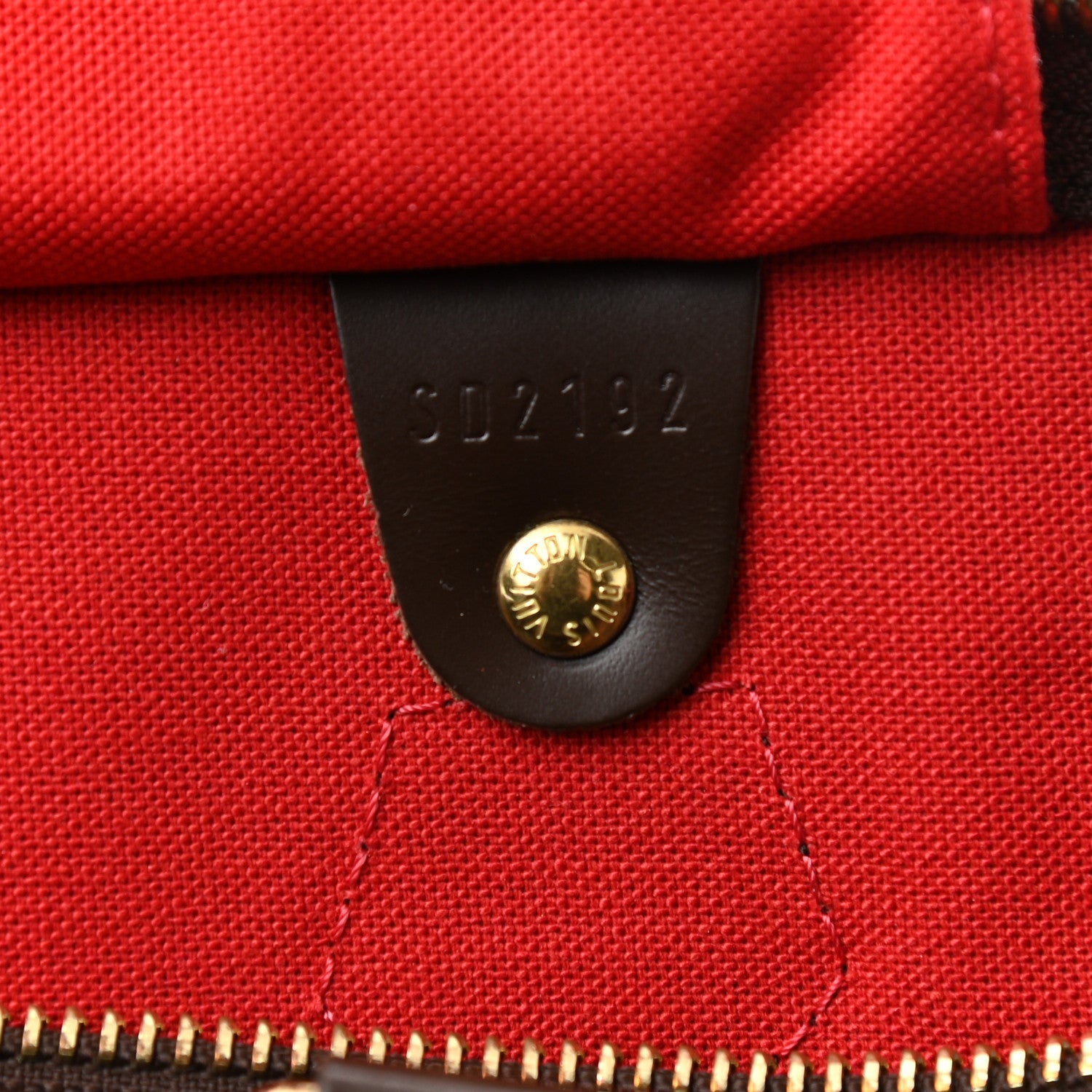 Louis Vuitton Damier Ebene Speedy 35 6 of 10