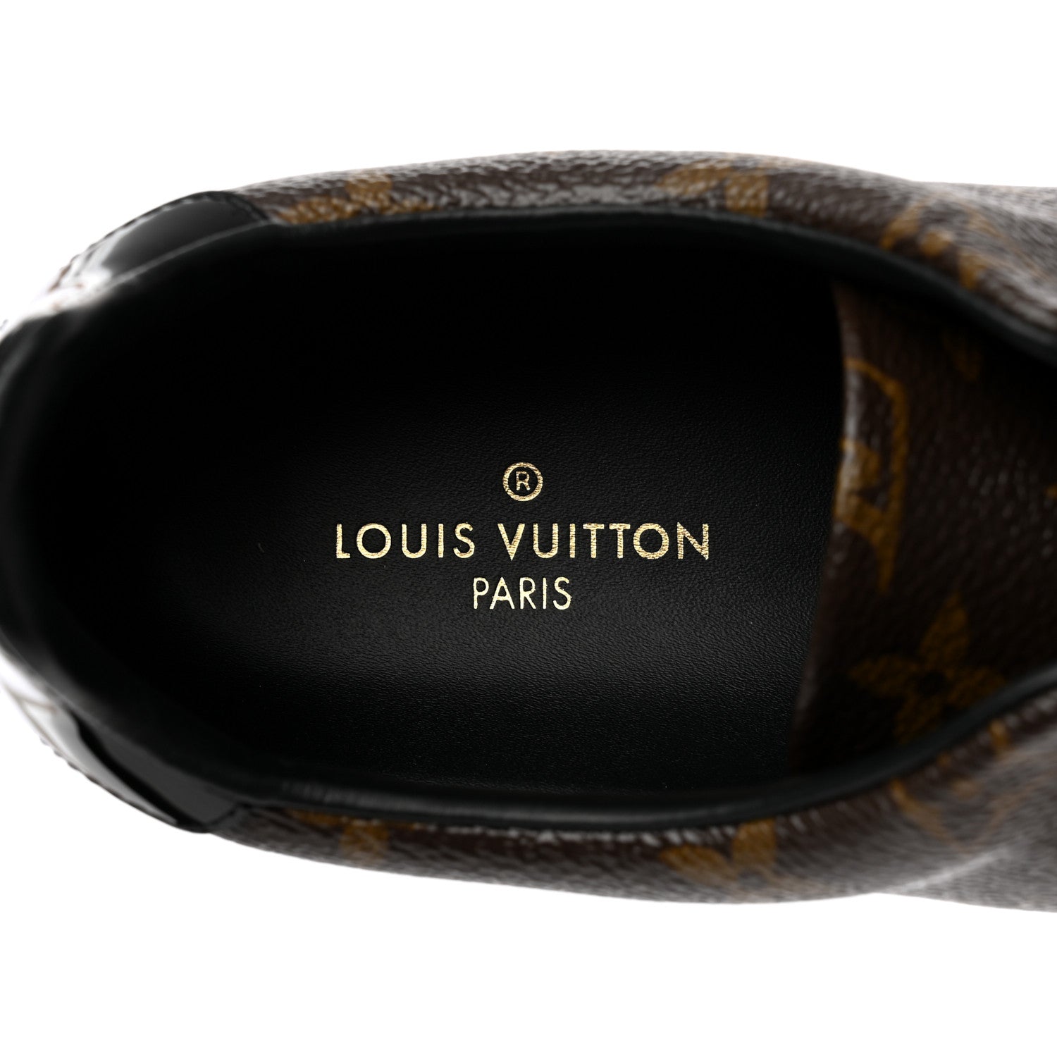 Louis Vuitton Patent Monogram Frontrow Sneakers 41 6 of 11