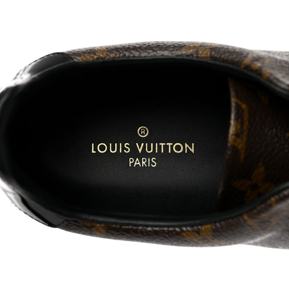 Louis Vuitton Patent Monogram Frontrow Sneakers 41 6 of 11