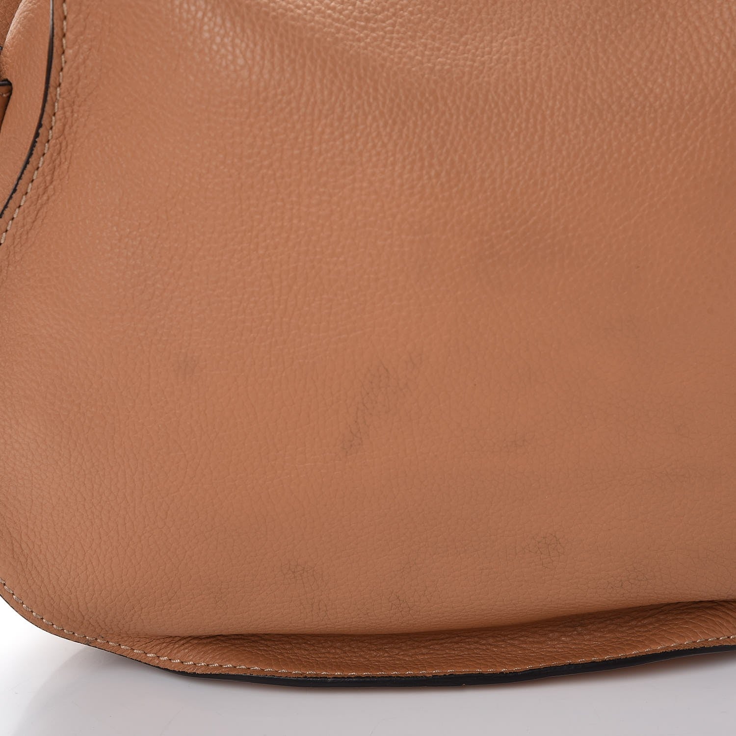Chloe Calfskin Medium Marcie Round Crossbody Bag Nut 12 of 14