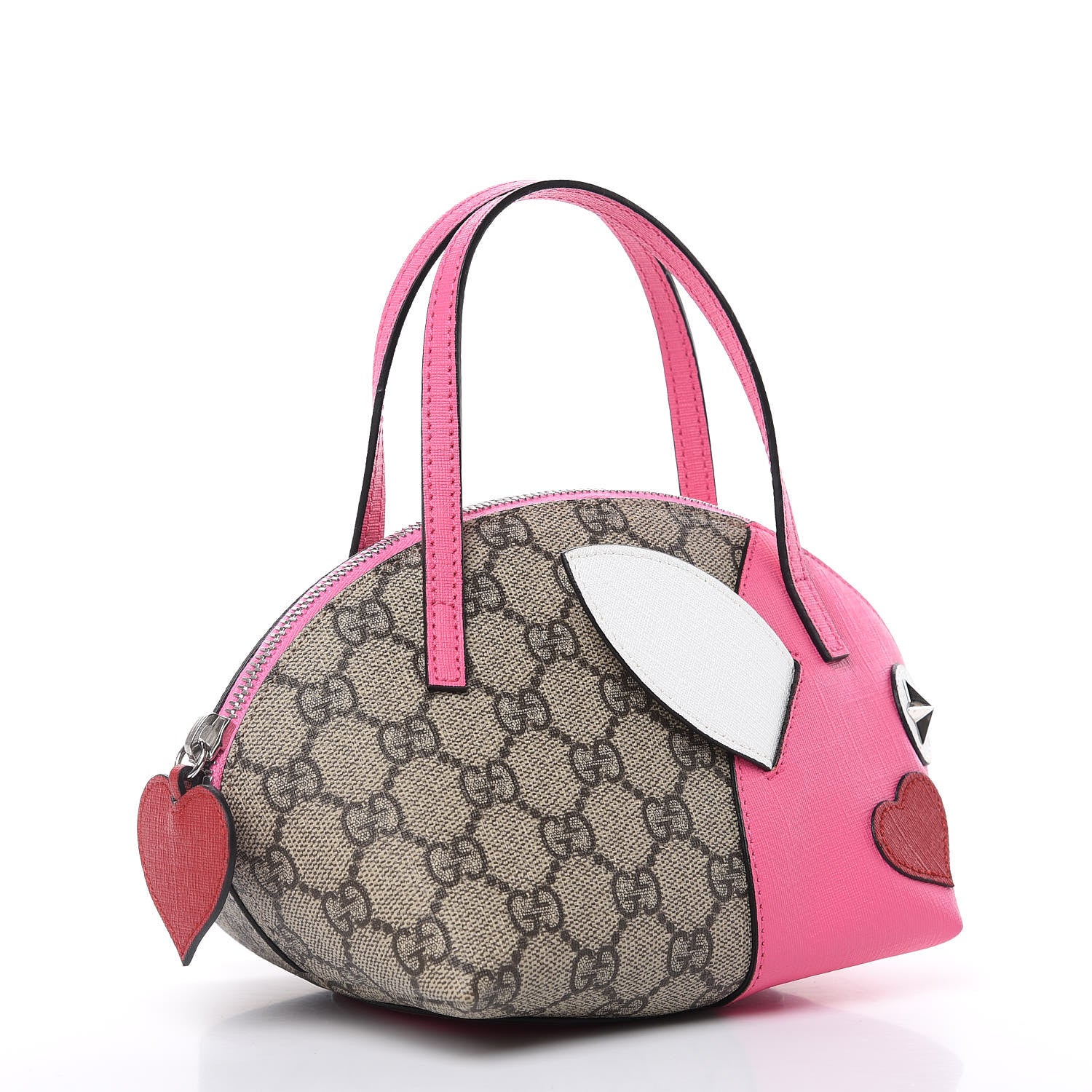 Gucci GG Supreme Monogram Childrens Rabbit Top Handle Bag Multicolor 3 of 10