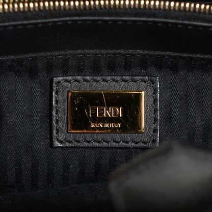 Fendi Vitello Elite Petite 2Jours Tote Black 6 of 9
