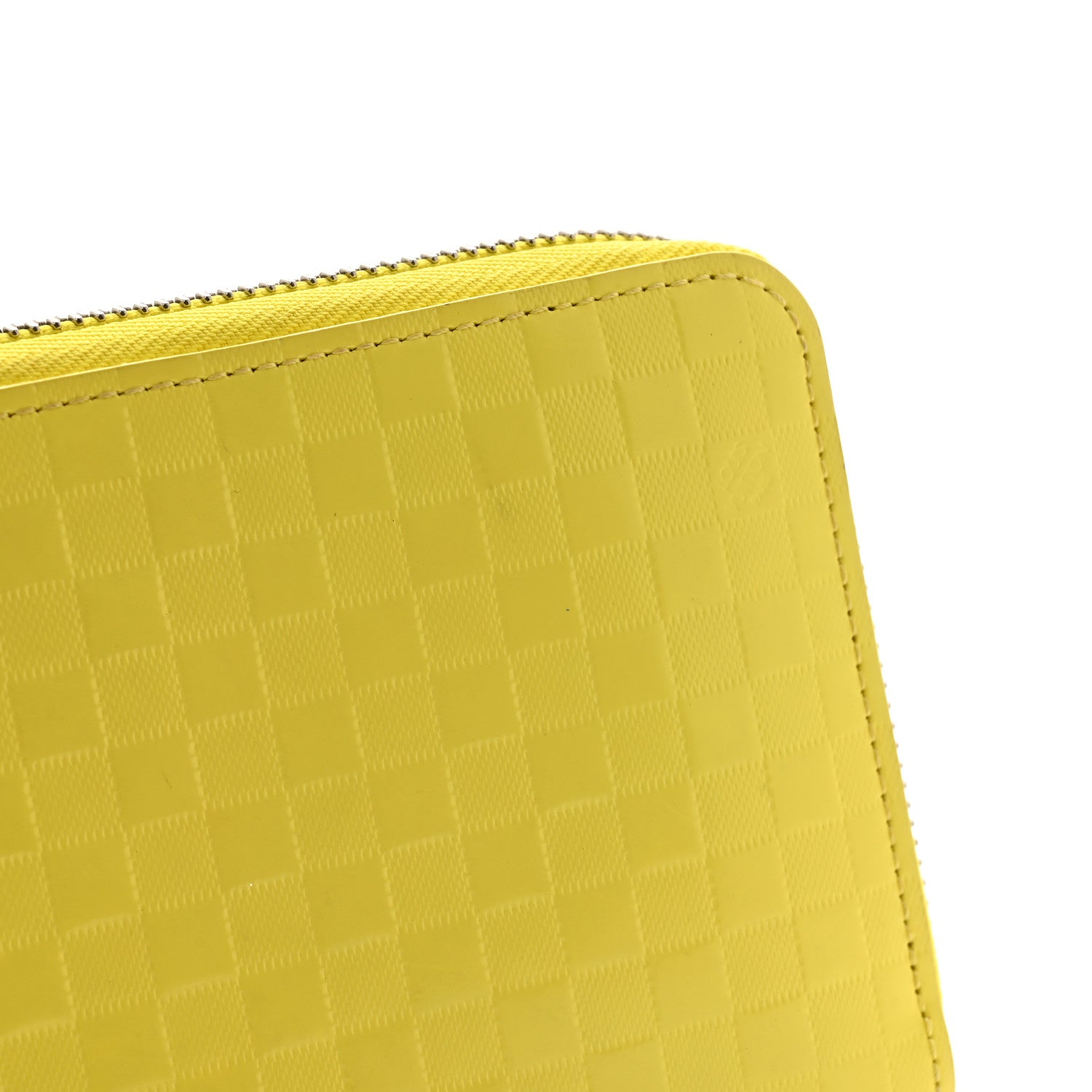 Louis Vuitton Damier Facette Zippy Wallet Yellow 9 of 11