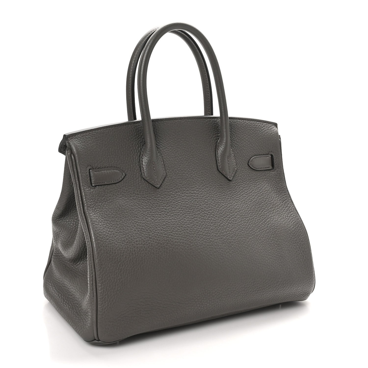 Hermes Taurillon Clemence BIRKIN 30 Etain 3 of 10